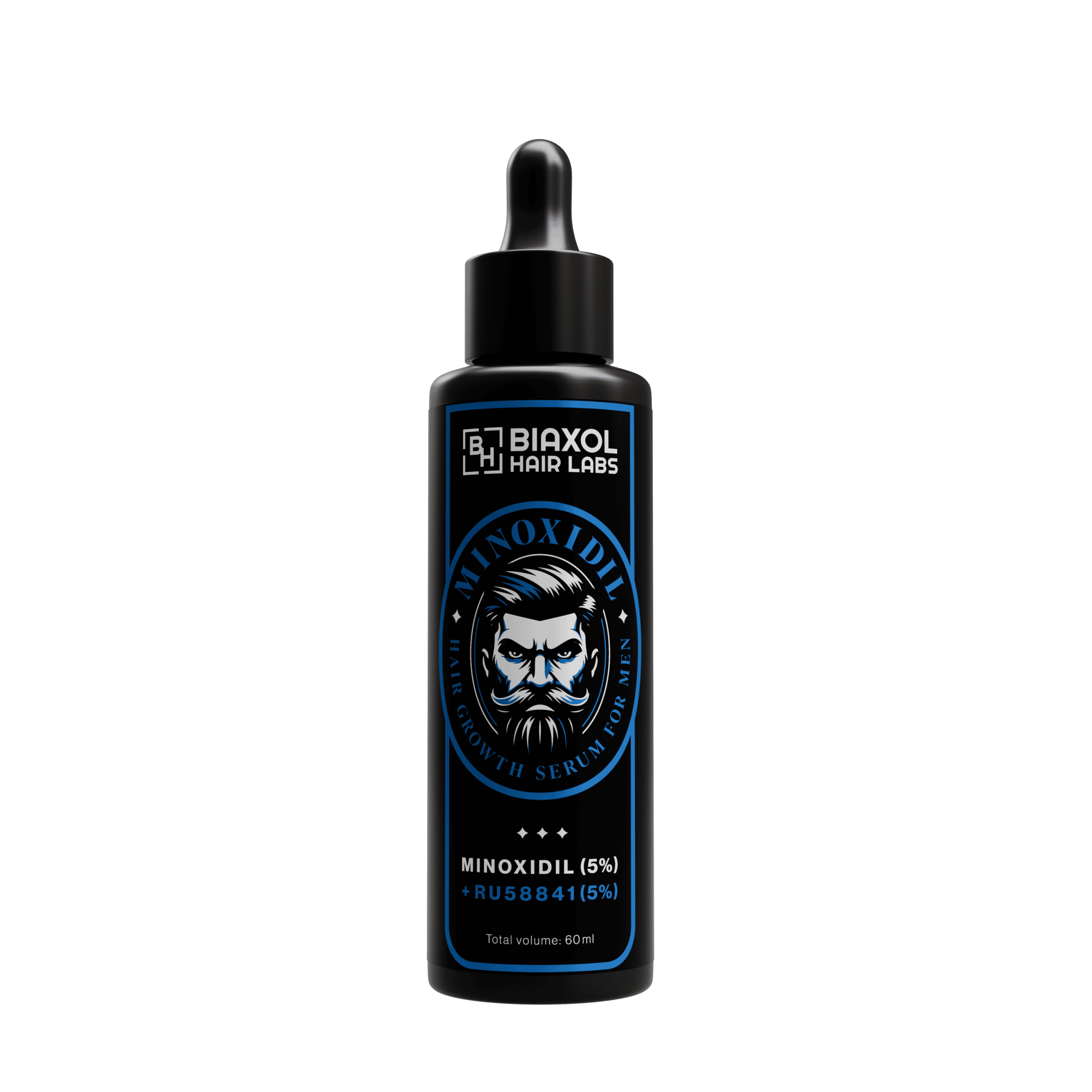 HairLabs MINOXIDIL (5%) + RU58841 (5%) Hair Growth Serum for Men